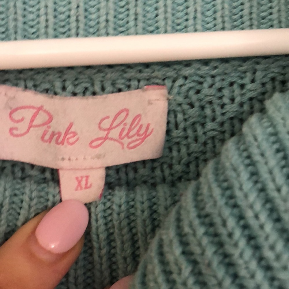 Pink Lily Eternal Happiness Turtleneck Sweater - Picture 5 of 8